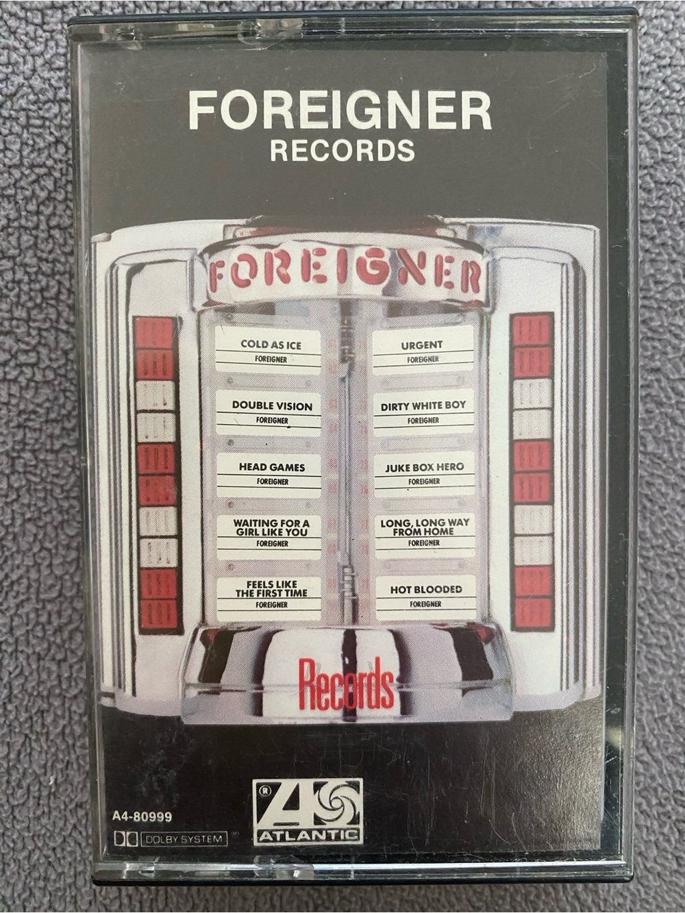 70s/80s - Foreigner - Records - Cassette Tape